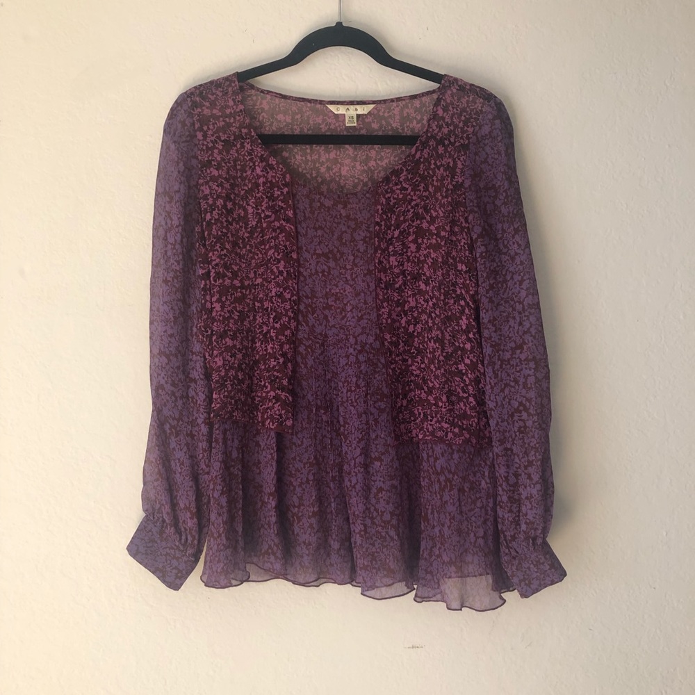CAbi Beautiful boho top